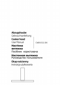 Bedienungsanleitung BEKO CWB 6511 BX Dunstabzugshaube