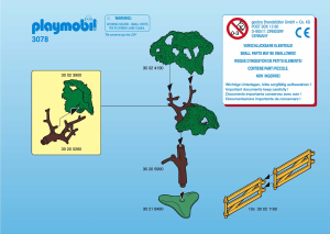Manual de uso Playmobil set 3078 Farm Huevo depPascua especial