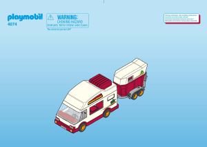 Playmobil 4074 - Carrière avec camping-car et remorque