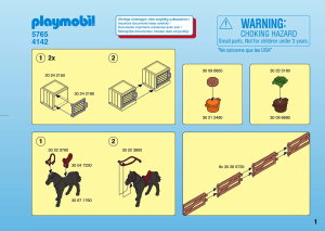 Brugsanvisning Playmobil set 4142 Farm Bondegård