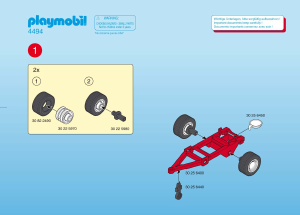 Brugsanvisning Playmobil set 4494 Farm Køer med vandtank