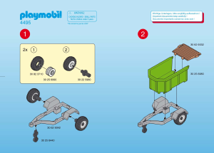 Manuale Playmobil set 4495 Farm Veterinario con maialini