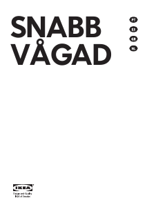 Handleiding IKEA VAGAD Magnetron