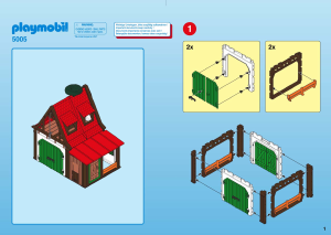 Bruksanvisning Playmobil set 5005 Farm Supersett