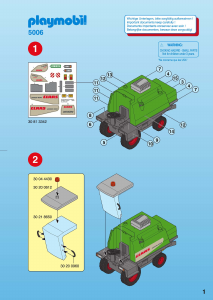 Manual Playmobil set 5006 Farm Harvester