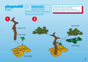 Mode d’emploi Playmobil set 5122 Farm Enclos et éleveur de sochons