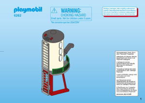 Manuale Playmobil set 6262 Farm Silo