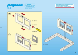 Manuale Playmobil set 7845 Farm Estensione stabile per la fattoria