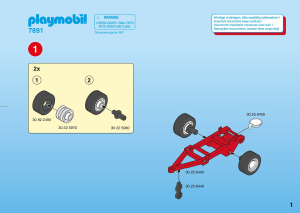 Manuale Playmobil set 7891 Farm Serbatoio d'acqua
