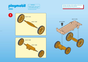 Manual Playmobil set 9990 Farm Multi set