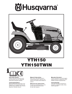 Handleiding Husqvarna YTH150TWIN Grasmaaier