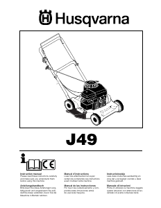 Manual Husqvarna J49 Lawn Mower