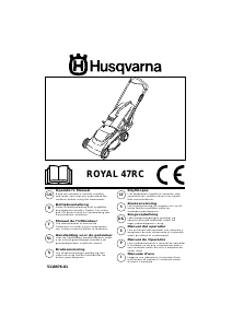 Bruksanvisning Husqvarna Royal 47RC Gräsklippare