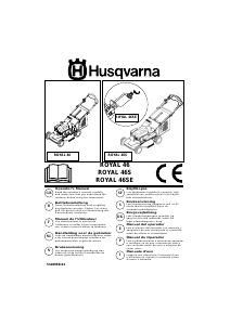 Brugsanvisning Husqvarna Royal 46SE Plæneklipper