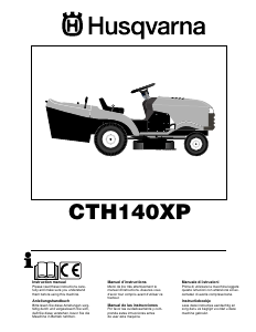 Manual Husqvarna CTH140XP Lawn Mower