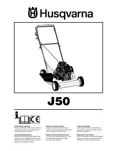 Manual Husqvarna J50 Lawn Mower
