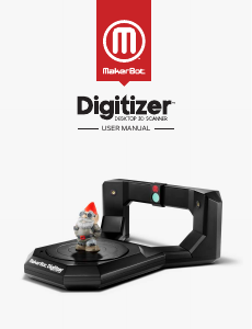Manual MakerBot Digitizer 3D Scanner