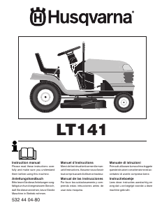 Handleiding Husqvarna LT141 Grasmaaier