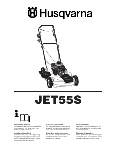Manual Husqvarna JET55S Lawn Mower