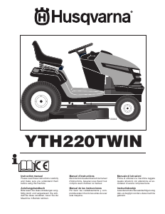 Manual Husqvarna YTH220TWIN Lawn Mower