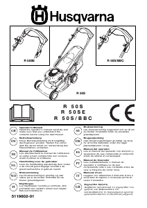 Manual de uso Husqvarna R 50S Cortacésped