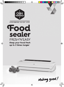 Manual OBH Nordica 7950 Fresh n Easy Vacuum Sealer