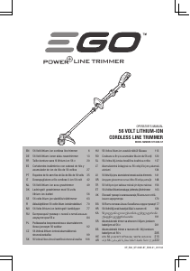 Kasutusjuhend EGO ST1400E-ST Murutrimmer