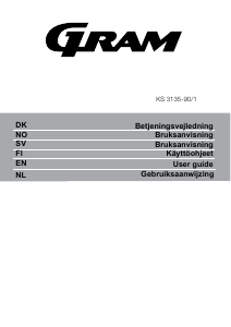 Handleiding Gram KS 3135-90/1 Koelkast