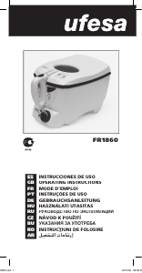Manual de uso Ufesa FR1860 Freidora
