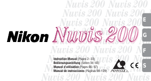 Bedienungsanleitung Nikon Nuvis 200 Kamera