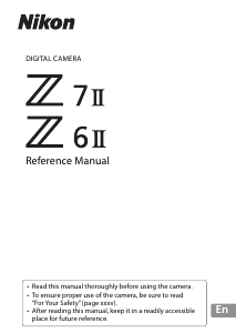 Manual Nikon Z 7II Digital Camera