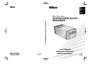 Mode d’emploi Nikon Super CoolScan 9000 ED Scanner de film