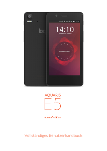 Bedienungsanleitung bq Aquaris E5 HD Ubuntu Edition Handy