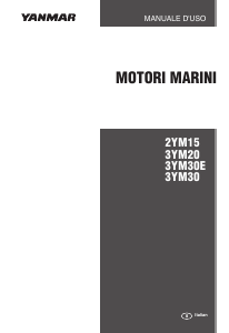 Manuale Yanmar 2YM15 Motore per barca