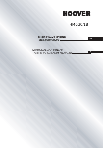 Manual Hoover HMG20/1B Microwave