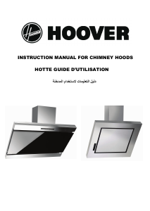 Manual Hoover HDP620GBX Cooker Hood