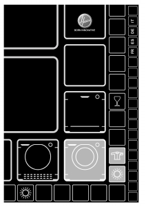 Mode d’emploi Hoover HD 495AMBS/1-S Lave-linge séchant