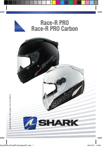 Manuale Shark Race-R Pro Carbon Casco per moto