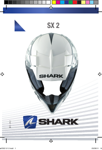Manual de uso Shark SX 2 Casco de moto