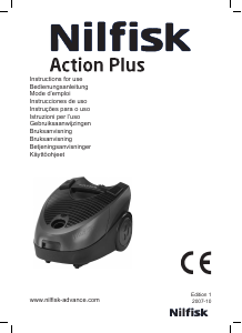 Mode d’emploi Nilfisk Action Plus Aspirateur