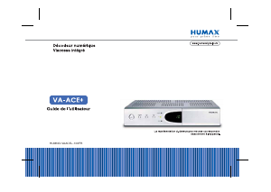 Mode d’emploi Humax VA-ACE+ Récepteur numérique