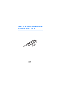 Mode d’emploi Nokia BH-904 Headset