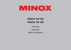 Mode d’emploi MINOX NV 300 Jumelles