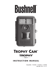 Manuale Bushnell 119446 Trophy Cam Action camera