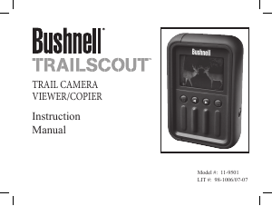 Manual Bushnell 119501 TrailScout Action Camera