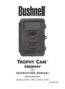 Mode d’emploi Bushnell 119476 Trophy Cam HD Caméscope action