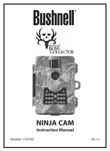 Handleiding Bushnell 119734C Ninja Cam Bone Collector Actiecamera