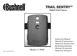 Manuale Bushnell 11-9000 Trail Sentry Action camera