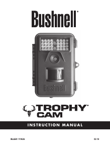 Manual de uso Bushnell 119636 Trophy Cam Action cam