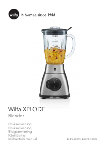 Manual Wilfa BBLPS-1800S Blender